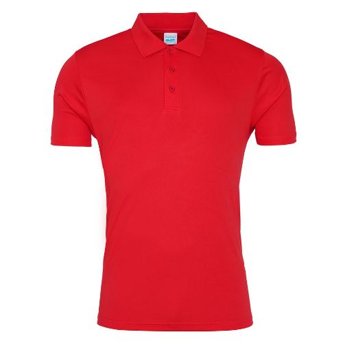 Awdis Just Cool Cool Smooth Polo Fire Red